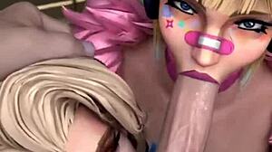 Jill or Nina Williams hotter cowgirling monster cocks in Marvel Rivals slut compilation?