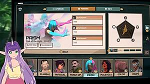 dispatch part 3 shows bodybuilder blondes in comic game action