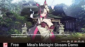 mirai's midnight nude stream demo got me hooked on the game babe