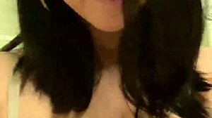 pretty milf neighbor snaps selfies in hotel bathroom and bed