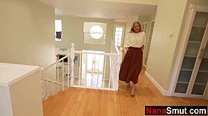 Step-Granny's Big Tits Beg for It?