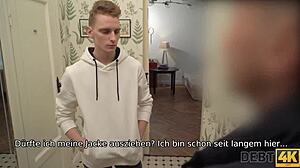 Debt4k russian shopaholic teen fucked rough by debt collector pov cuckold husband watches