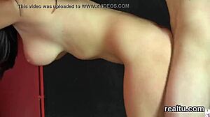 ravishing czech teen stripped and seduced in shop then pounded hard in all holes pov