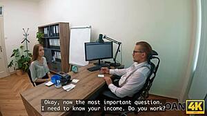 ever fucked all holes in the office like this flexible babe?