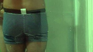 latina wife betrays cuckold heart pounding as black stud ravages her in motel bathroom