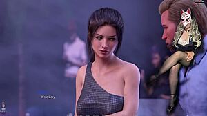 Kate 38 Flashes Upskirt No Panties Dancing In Night Club With Coeds