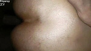 Priya bhabhi's gaping big ass and pussy stretched in intense indian pounding