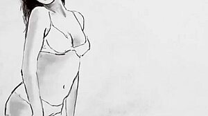 Beautiful Petite Babe Sophie Strips Rips Clothes Poses Nude Tits Pussy!