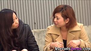 Japanese teen upskirt flashes shaved pussy public outdoors so naughty!!