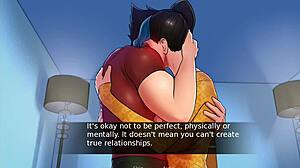 trapped with my sexy friend and cheating milf... game turns into wild fuck fest