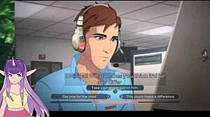 dispatch part 3 shows bodybuilder blondes in comic game action