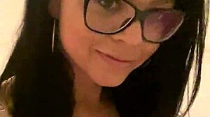 pretty milf neighbor snaps selfies in hotel bathroom and bed