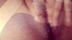 Watch my ex's tight wet pussy make my small dick explode in fury!