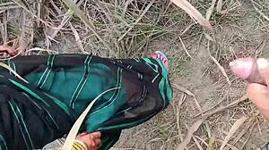 indian desi village girl pisses publicly outdoors for first time thrill