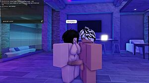 fucking my slut right in front of that princess in roblox condo