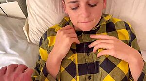 Half-Sisters Take My Cock Day And Night In Cute Homemade Brunette Sessions