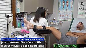perverted podiatrist angel ramirez tickles feet in latex gloves