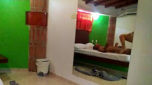 Watch her stand for sex then reverse missionary before amazon rough pussy domination