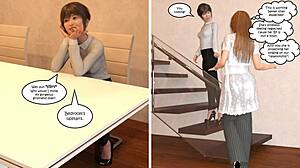 boss tricks me into office party comic fuck at work chaos