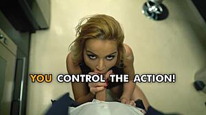 Boss Bitch Gets Jealous Over Welcome Blowjob Craves Desk Anal Pounding