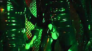 perfect rubberboys in latex gloves and masks jerking off together - rubbiker77's fetish play