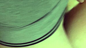 hey check out sexy milf frina flashing her tits pussy and ass to young lover then doggystyle pounding