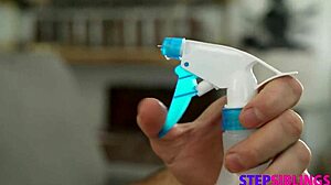 Kiara cole begs stepbro, cum on my small tits not face in shower lick