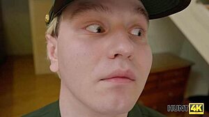 honor guard claims cuckold's flexible teen on sofa