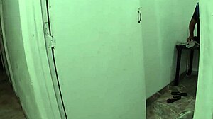 stepsister catches him sniffing panties spanks cock hard as fierce dominatrix