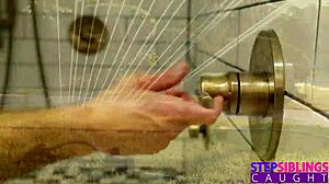 Kiara cole begs stepbro, cum on my small tits not face in shower lick