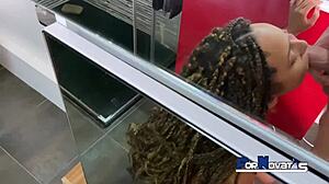 Pornovatas Young Latina Dominican Sucks Victor Bloom Huge Spanish Cock in Hotel Bathroom