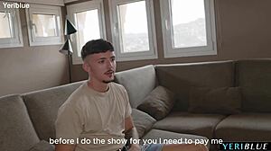 no cash for her striptease so i rip latina dancer's clothes for hardcore creampie fuck