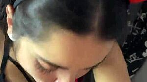 Minha Diabinha Debora Prado Smokes My Cock Masturbating Before Guloso Blowjob