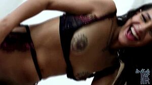 horny puta milf handjobs husband then rides cock hard