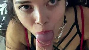 Minha Diabinha Debora Prado Smokes My Cock Masturbating Before Guloso Blowjob