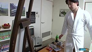 Young slut discovers old cock needs deepthroat suck and doggy cumshot