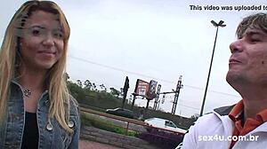 i handed cash to this street girl for brazilian sex casting