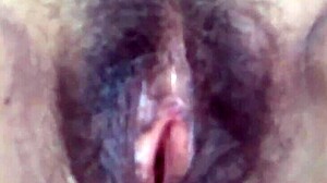 stepson licks then rams his throbbing cock into my hairy mature pussy!