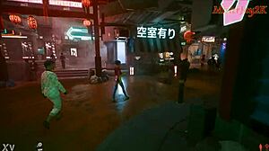 Street hooker whispers dirty english teases pov fuck doll cyberpunk street vibe