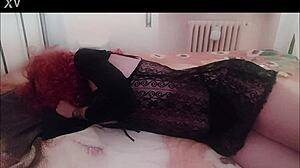 chantal worships her huge ass and gaping pussy up close