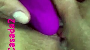 Tasty gozada leaks from curvy Brazilian wife's big ass bed bounce