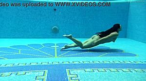 i watch hungarian babe sazan cheharda tease naked poolside