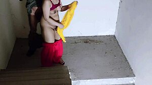 ohh meet my horny sister-in-law wait no mother-in-law on stairs she so wet