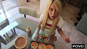 kenzie reeves stuffed full of hot cum thanksgiving load
