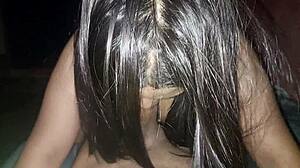 damn ella sucks off her stepdad so good he unloads deep 😍 creampie finish every time 💦