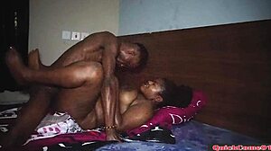 i crave my young ghanaian wife's tight chubby pussy bent over doggystyle by coworker