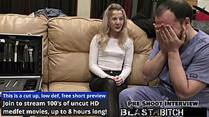 Stacy Shepard's Tight Pussy Blasted Full of Creampie Cum in Intense Face Fucking POV