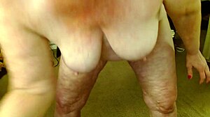 dawnskye1962's hairy mature pussy compilation features huge natural tits and pee play clips