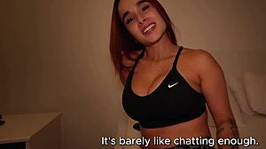 Thick colombian latina rides stranger cock pov starbucks creampie