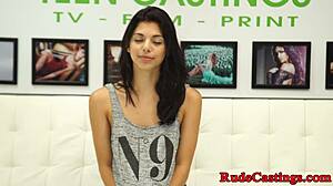 Ever wonder how a petite young amateur gets bound bent over doggystyled rough in casting closeup?